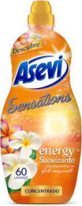 Amaciador Concentrado ASEVI Sensations Energy- 60 Doses