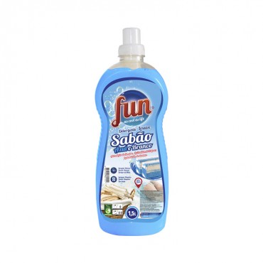 Detergente Liq. Máquina FUN Sabão Azul e Branco- 1.6LT