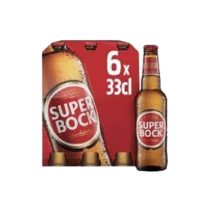 Cerveja Super Bock 0,33 T.P. (Six Pack)