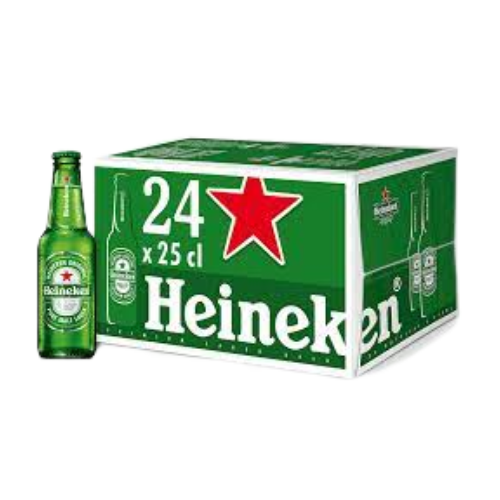 Cerveja Heineken 0.25 LT TP - CX. 24