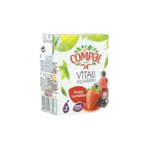 Compal Frutos Vermelhos Tetra 0.20 LT