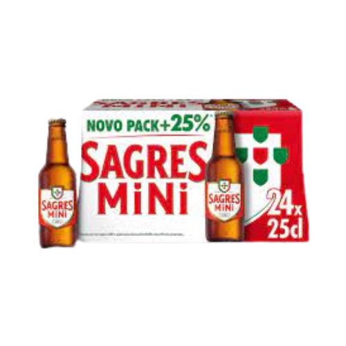 António Pereira e Sousa » Cerveja Sagres 0,25 CL T.P.(Six Pack